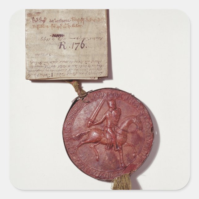 Sello del Rey Richard I (Anverso)