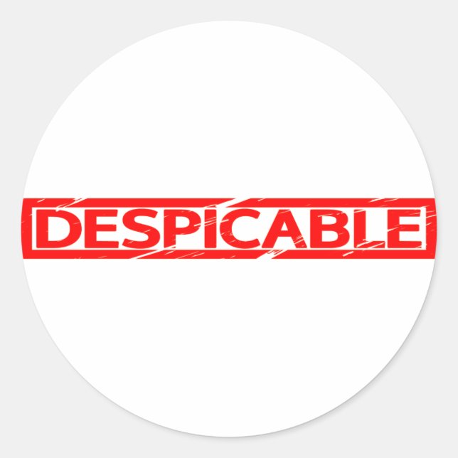 Sello despreciable (Anverso)