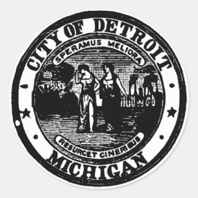 Sello Detroit (Anverso)