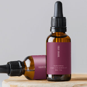 Sello elegante de frasco cosmético de 1 onza de 30
