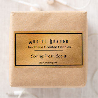 Sello elegante de la Compañía de Velas de Cobre V5