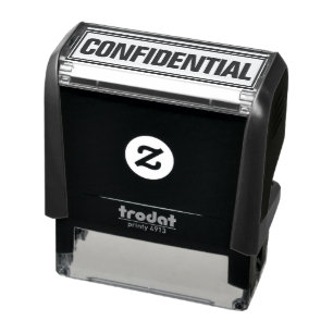 SELLO ENTINTADO AUTOMÁTICO CONFIDENCIAL OFICINA