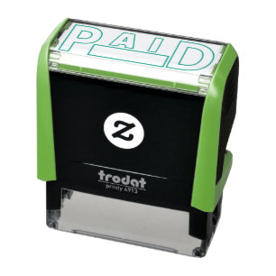 SELLO ENTINTADO AUTOMÁTICO PARA FACTURA PAGADA EN