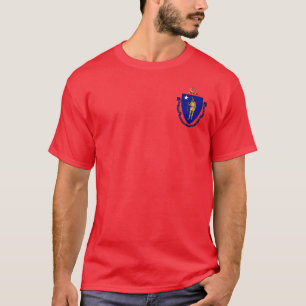 Sello estatal de camisetas de Massachusetts
