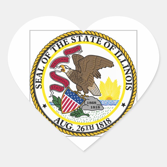 Sello Estatal de Illinois (Anverso)