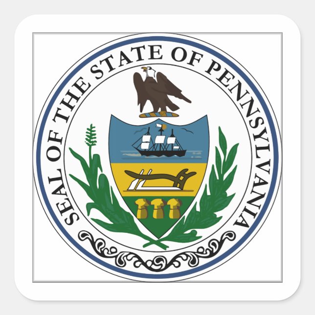 Sello Estatal de Pennsylvania (Anverso)