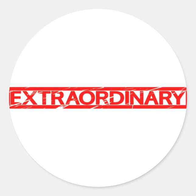 Sello Extraordinario (Anverso)