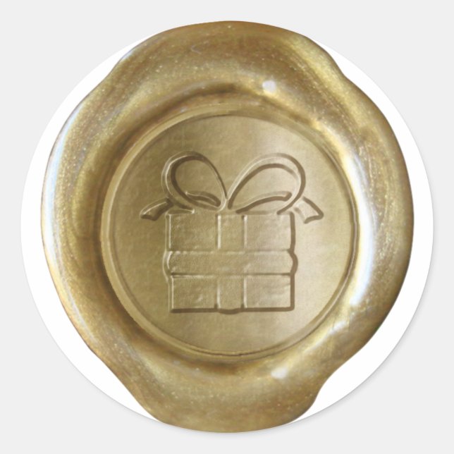 Sello falso de cera - Oro - REGALO (Anverso)