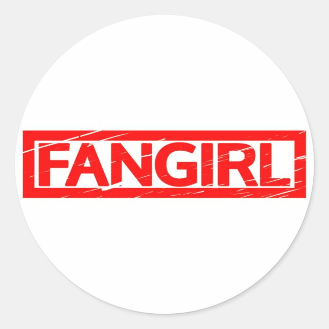 Sello Fangirl (Anverso)
