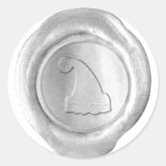 Sello Faux Wax - Plata - SANTA HAT