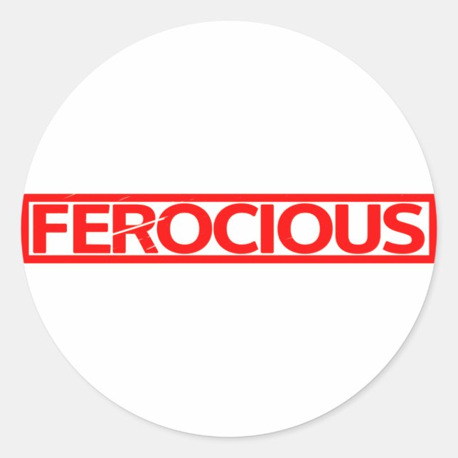 Sello feroz (Anverso)