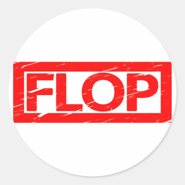 Sello Flop (Anverso)