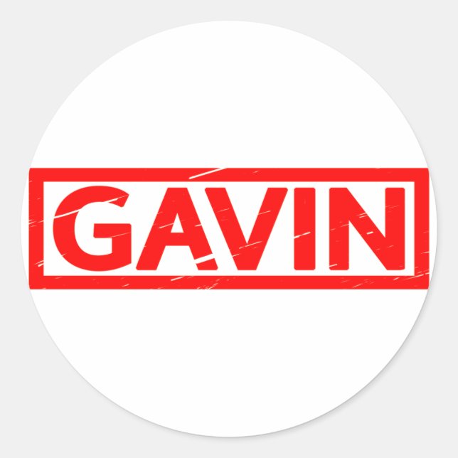 Sello Gavin (Anverso)