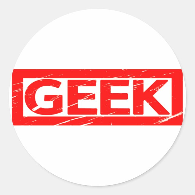 Sello geek (Anverso)