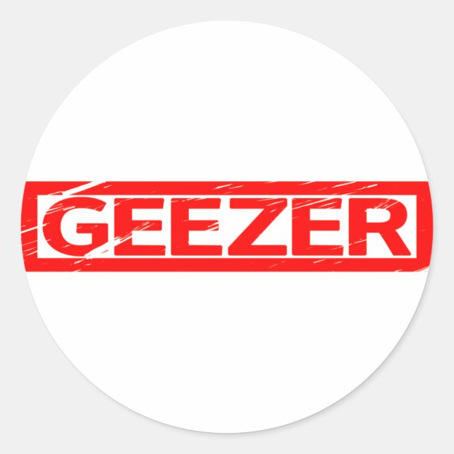 Sello Geezer (Anverso)
