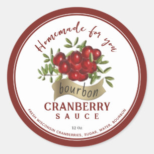 Sello Gold Banner Bourbon y Cranberry Sauce