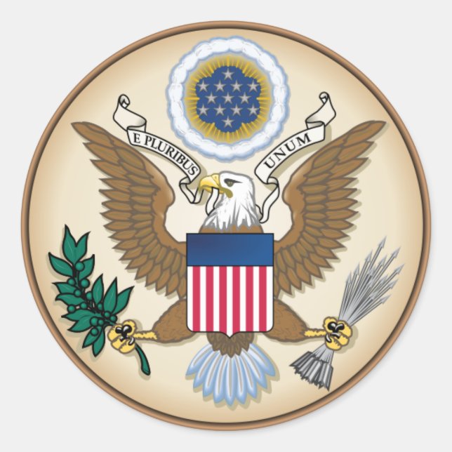 SELLO GRANDE DE ESTADOS UNIDOS (Anverso)