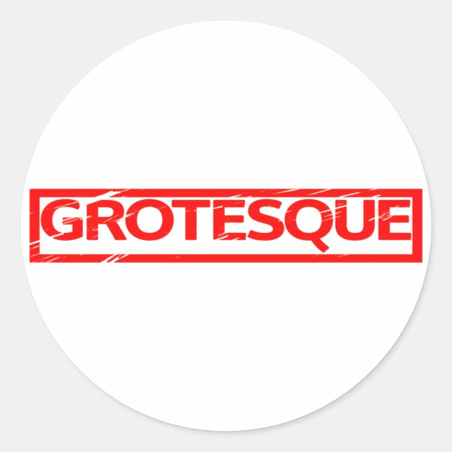 Sello grotesco (Anverso)