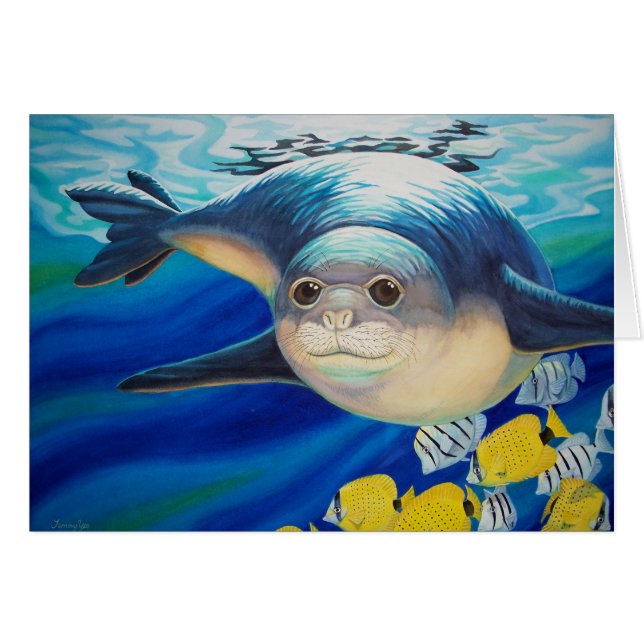 Sello hawaiano del monje (Anverso (Horizontal))