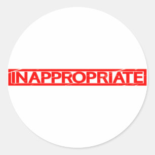 Sello inapropiado