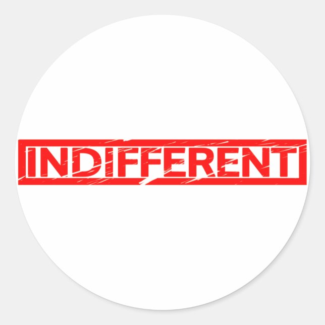 Sello indiferente (Anverso)