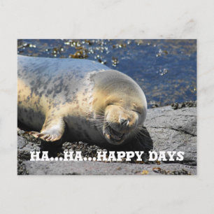 sello, ja...ja... postal de Happy Days