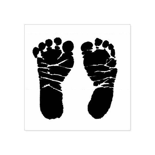 Sello Lindo De Baby Shower De Las Huellas Del Bebe Zazzle Es Sello Lindo De Baby Shower De Las Huellas Del Bebe Zazzle Es