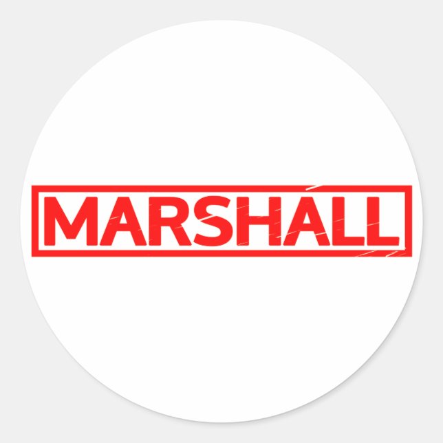 Sello Marshall (Anverso)