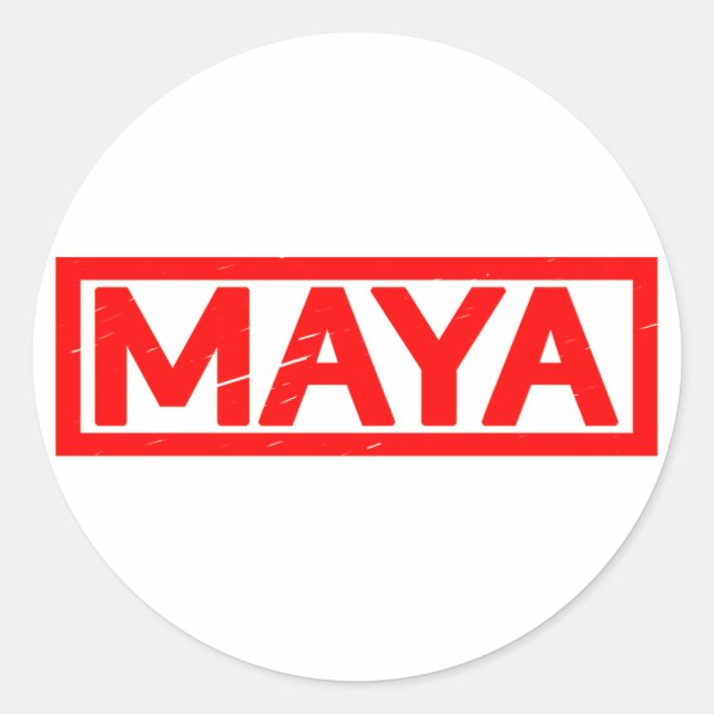 Sello Maya (Anverso)