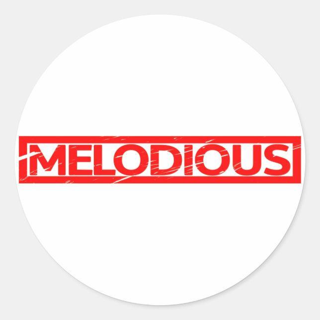 Sello melodioso (Anverso)