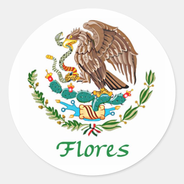 Sello nacional de Flores (Anverso)