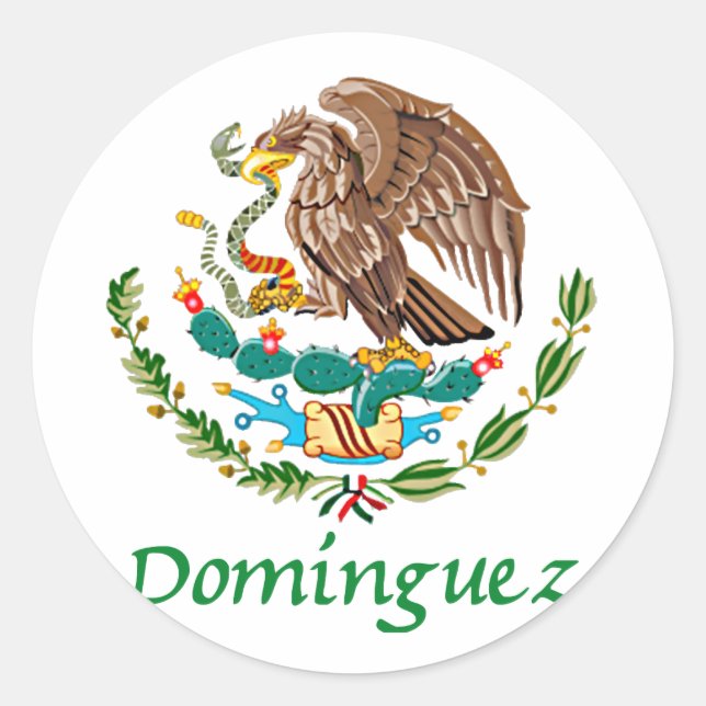 Sello Nacional Domínguez (Anverso)