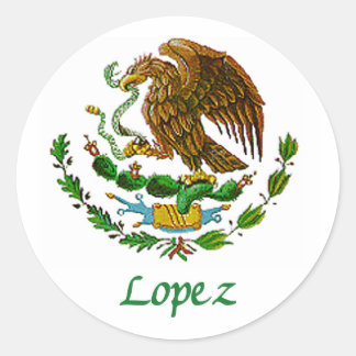 Sello nacional mexicano de López