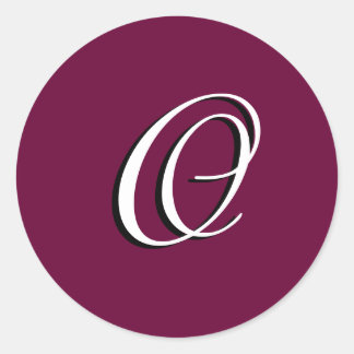 Sello "O" de Personalizable de la invitación al mo