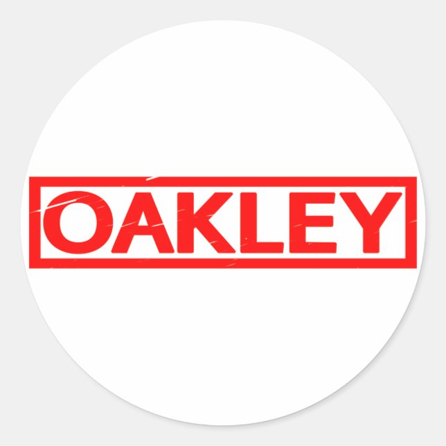 Sello Oakley (Anverso)