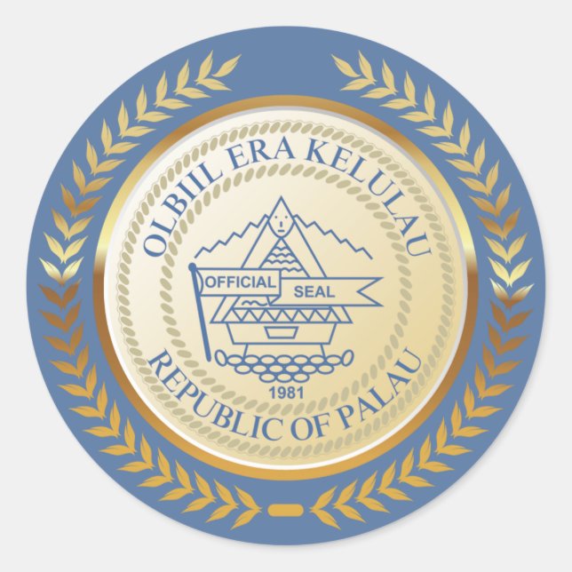 Sello Oficial de Palau (Anverso)