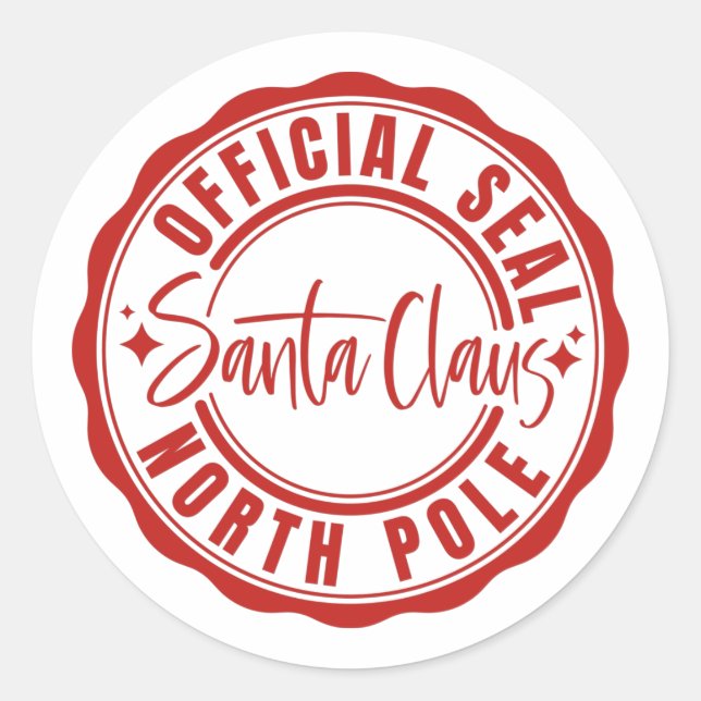 Sello Oficial de Santa Claus (Anverso)