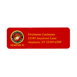 Sello oficial marino de los E.E.U.U. - Semper Fi