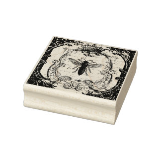 Sello Ornate Bee, Arte Alterado Medial Mixto