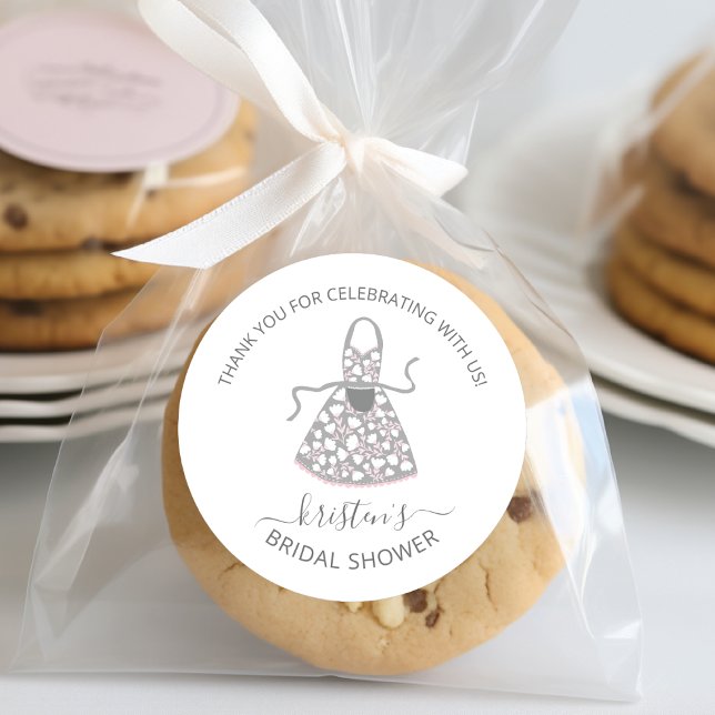 Sello para sobres Apron Bridal Shower (Subido por el creador)