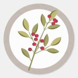 Sello para sobres Berry Navidades de Holiday Garla