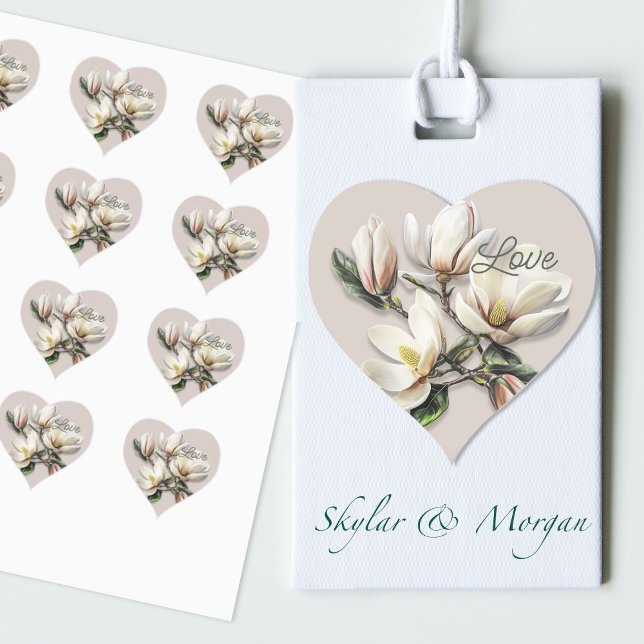 Sello para sobres boda Love Southern Magnolia (Subido por el creador)