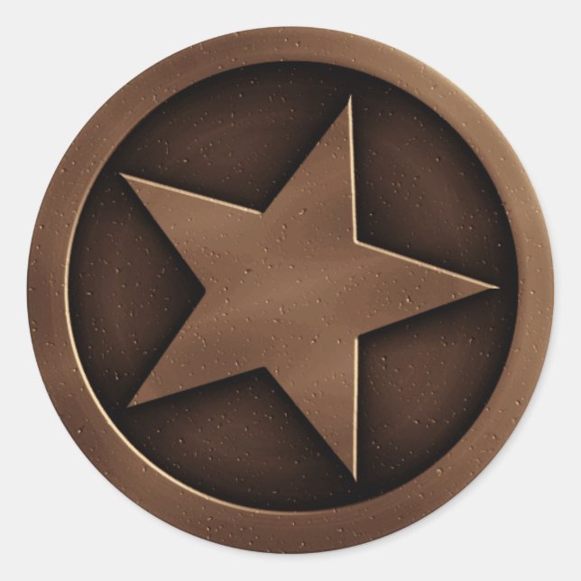 Sello para sobres Brad Star (Anverso)