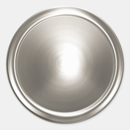Sello para sobres brillante plateado
