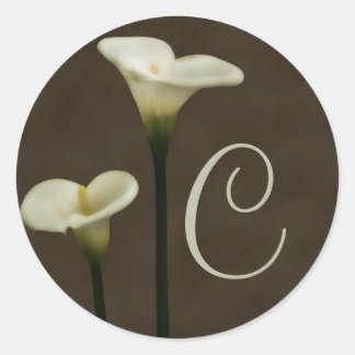 Sello para sobres Calla Lily C