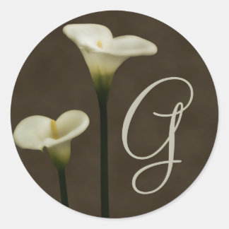 Sello para sobres Calla Lily G
