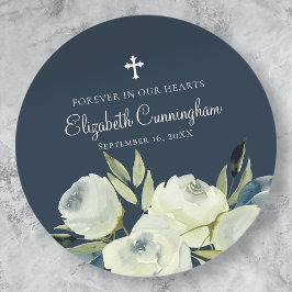 Sello para sobres conmemorativo de flores florales