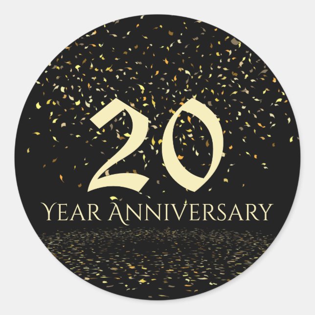 sello para sobres de 20 años (Anverso)