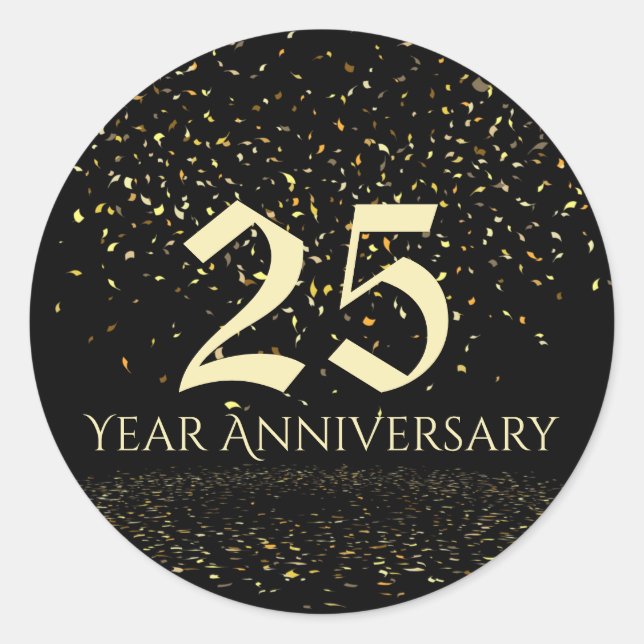 sello para sobres de 25 años (Anverso)