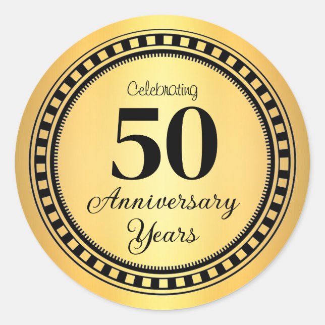 sello para sobres de 50 años (Anverso)